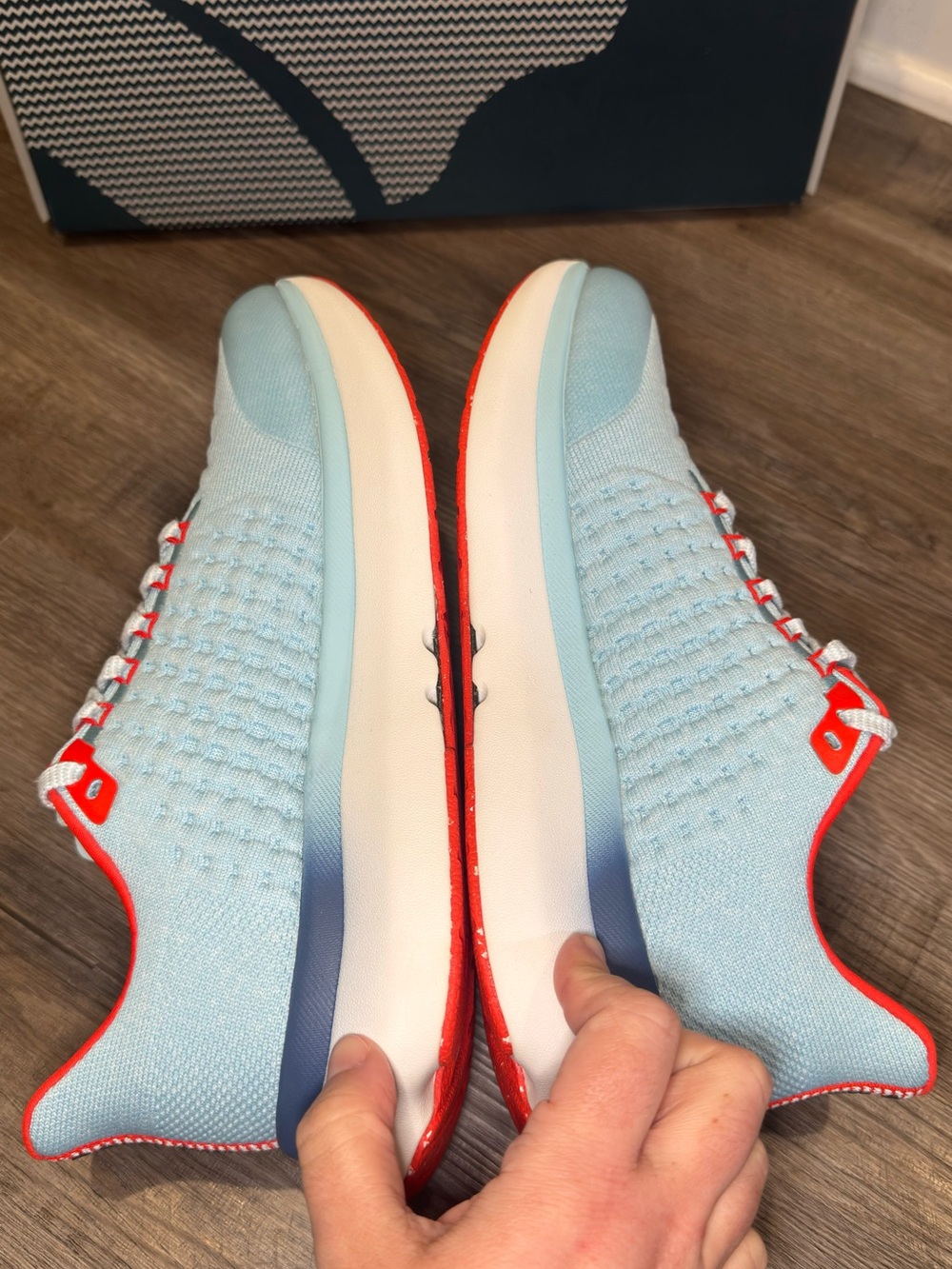 Rabbit Dream Chaser Athletic Sneakers in Crystal Blue - Picture 7 of 12